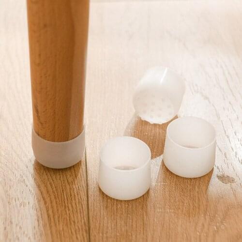 Silicone table and chair foot cover table foot pad table leg stool silent anti abrasion leg cover furniture hairpin legs sofa