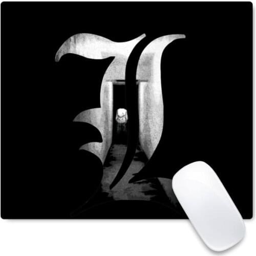 Death Note Silicone large/small Pad to Mouse Game Non slip Cushion Square Thickness 2mm