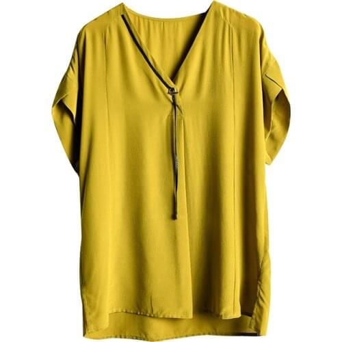 Sucuie Womens Silk Shirts