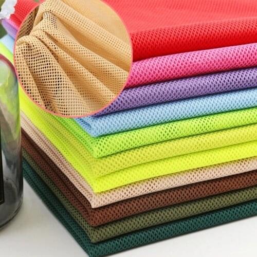 Tulle Fabric By The Per Meter for Lining Anti-mosquito Clothing Diy Sewing Soft Yarn Polyester Textile Mesh Cloth Plain Black