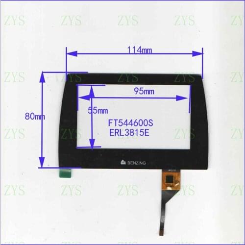 XWC4515 For BENZING 114*80MM For Car player 4.3inch Capacitive screen for GPS Car DVD touch sensor 114MM*80MM XWC 4515