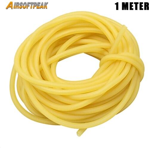 1/3/5 Meters Hunting Natural Latex Tube Outdoor Shooting Slingshots Rubber Band Catapults Fitness Yoga Bungee 3X5/4X6mm Diameter