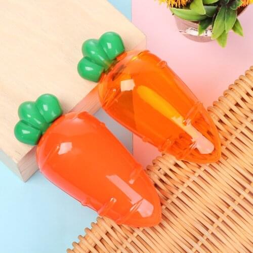 1Pc Carrot Candy Box Transparent Wedding Favor Box Baby Shower Kids Birthday Party Gift Box Gift Packaging Supplies 2021
