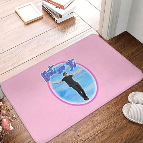 Bet On It Troy Bolton Zac Efron Doormat Carpet Mat Rug Polyester Non-Slip Floor Decor Bath Bathroom Kitchen Balcony 40*60