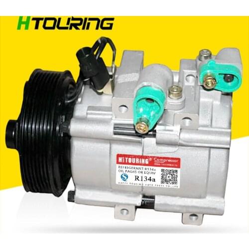 For hs18 air conditioning compressor kia sorento 2.5 CRDI 2002 2003 2004 2005 2006 2007 2008 97701-3E350 977013E350 97701 3E350