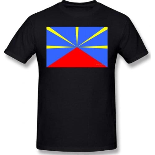 Reunion Island 974 Magnet Mens Basic Short Sleeve T-Shirt Funny Graphic R181 Tees USA Size