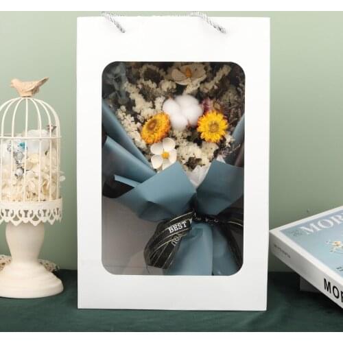 Gypsophila Valentines Tanabata Gift Box Teachers Dried Day Flowers Immortal Bouquet