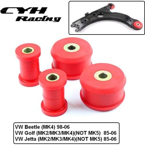 Polyurethane Front Control Arm Bushing Kits For VW Golf/Jetta MK4 85-06 , Beetle 98-06