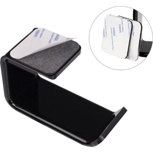 Bracket Headphone Hanger Accessories Durable Headphone Stand With Stick Headset Holder Wall Desk Display Headset Stand L Shape