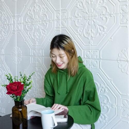 1pcs 70*70cm 3D Wall Stickers Wallpaper Self-adhesive Bedroom BedsideWaterproof Ceiling Living Toom TV Background Home Decor