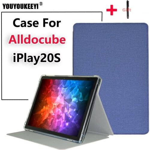 Newest Case For Alldocube Iplay20S 10.1Inch Tablet Front Brace Stand Cover Fall Protector Case For IPlay20pro TPU Fundas+ Gift