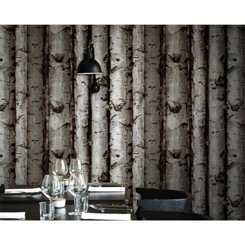 Beibehang PVC imitation wood wallpaper wallpaper living room bedroom bedroom background wall modern Chinese modern 3 wallpaper