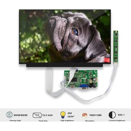 Original Innolux 13.3 Inch LCD Screen With Board Matrix Display N133HCE-GP2 Resolution 1920X1080 eDP 30PIN