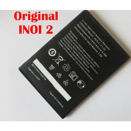 Original 2200mAh inoi2 Battery For INOI 2 Lite INOI2 Lite Phone In Stock Latest Production High Quality Battery+Tracking Number