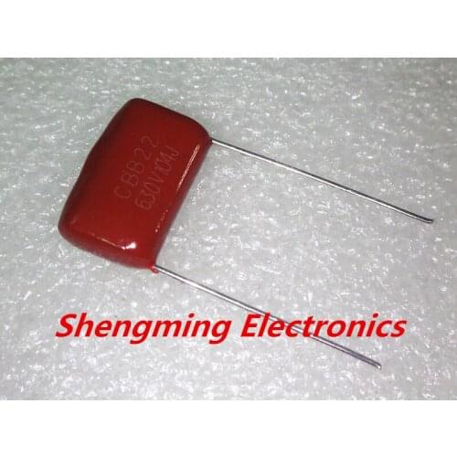 10PCS 630V 104J 0.1UF 100nF P=15MM CBB capacitor