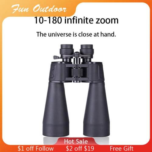 10-180xBinocular Telescope Professional Lll Night Vision Binoculars Professional Camping Equipment Telescope For Hunting Tourism