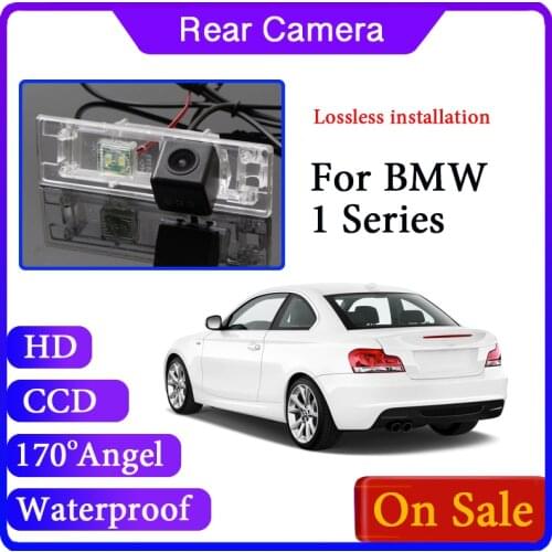 For BMW 1 Series M1 E81 E82 E87 E88 F20 F21 120i 125i 2004~2019 Rear Look View Wide Angle Camera