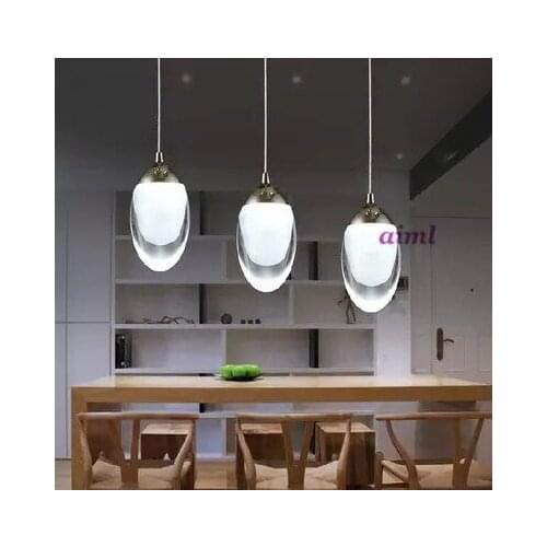 LED acrylic dinosaur eggs round droplight fashionable sitting room dining-room lamp new bedroom lamp 85-265V