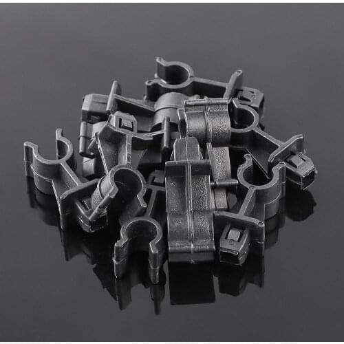 Universal Black Retainer Prod Rod Clamp Clip Holder For Nissan Qashqai Dualis J10 Navara D40 Pathfinder R51 Bonnet Hood Support