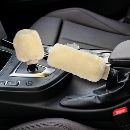 Winter Utility Car Universal Hand Brake Set Two Sets Of Warm And Comfortable Manual Gear Set Automatic Gear Set Gloves