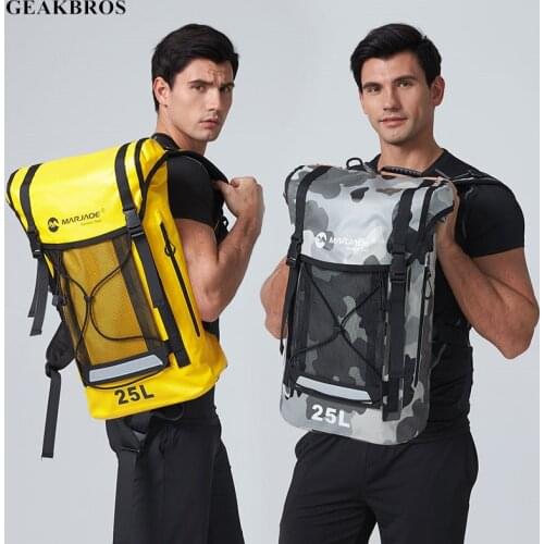 25L Waterproof Dry Bag Outdoor Rafting Diving Swimming Storage River Trekking Boating Kayaking Canoeing Climbing Backpack
