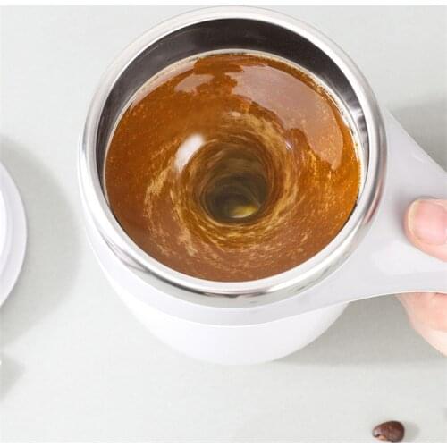 Automatic Mixing Cup Stirring Mug Electric Stainless Steel Rotating Mugs Portable Protein Powder Brew Cup Coffee Electric Cup