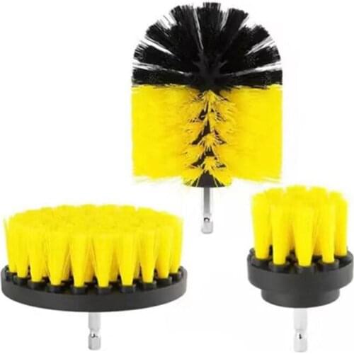 Free Ship Power Scrubber Brush Drill Brush Clean for Bathroom Surfaces Tub Shower Tile Grout Cordless Power Scrub Cleaning Kit