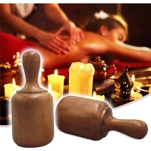 Wood Therapy Cups Fragrant Vacuum Cupping Cup Cellulite Suction Cup Therapy Back Body Anti-cellulite Massage Health Care Tool