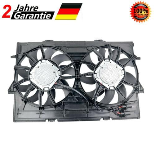 AP01 Radiator Cooling Fan motor Assembly For Audi A6 A7 4G 3.0 4.0 TFSI 2012-2017 4H0959455A 4H0959455N 4H0959455T