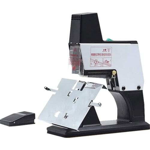 Electric Text Binding Machine Fully Automatic Raphe Automatic Binding Machine ST-105 220V50HZ Flat Riding Stapler Saddle Stapler