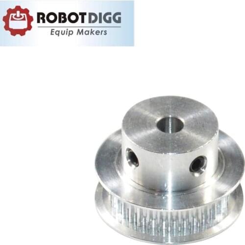 GT2/2GT Timing Pulley, 36 teeth, 5mm bore for 6mm width belt, GT2-36T-5B-6