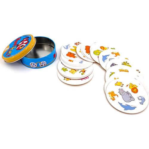 2019 spot cards game goods has metal box English version for family activities party board game