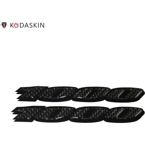 KODASKIN Emblems Sticker Decal Carbon 3D Motorcycle Logos for Suzuki GSXR 1000 k5 k6 k7 k8 k9 L1 2006-2016