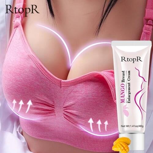 Mango Breast Enlargement Cream Chest Enhancement Promote Female Hormone Breast Lift Firming Massage Up Size Bust Care