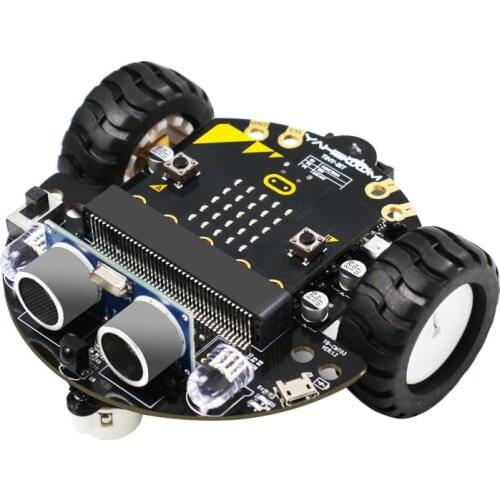 Micro:bit smart car kit Microbit graphical programming maker education remote control robot