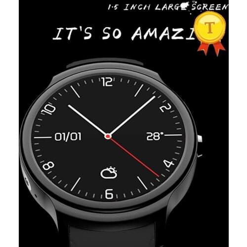 2018 1.5inch Display Android ios man sports Smartwatch with 1GB+16GB phone Watch support 3G wifi video call application download