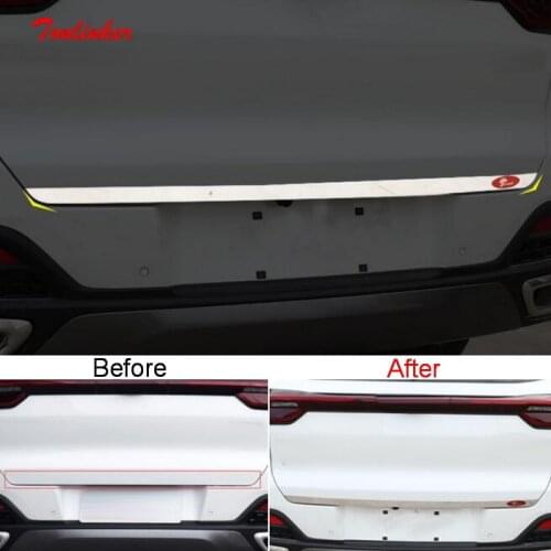 Tonlinker 2 PCS DIY Car style NEW ABS Chrome Under the front air intake mesh gate light cover case Stickers for JEEP cherokee