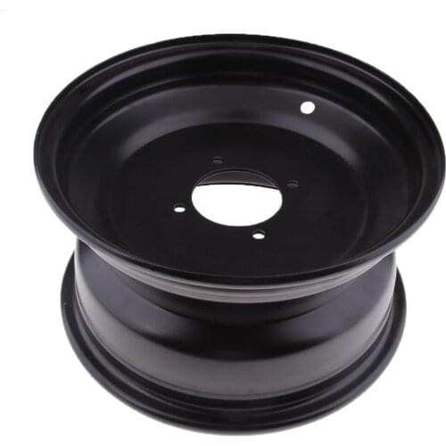 10 " 90mm Hole 4 Stud Front Wheel Rim for 250cc Quad Bike ATV Buggy