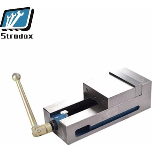 CNC 4/6 inch Precision flat-nose pliers for smooth integrated machine angle-solid smooth right-angle vise for milling machine