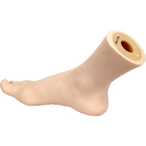 Professional Flexible Soft Silicone Massage Hands And Feet Mannequin With Nails Model Hand Practice Tool Practice Foot Model