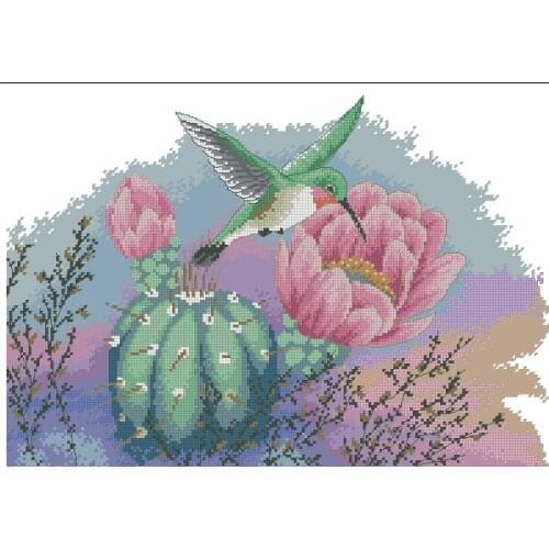 Dimensions_ 13680 Hummingbird Package Greeting Needlework Counted Cross-Stitching Kits New Style Counted Cross stich