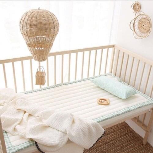 Rattan Hot Air Balloon Decor Hand-woven Wall Hanging Decor Handmade Nordic Photograph Prop for Kids Room Kindergarten Nursery