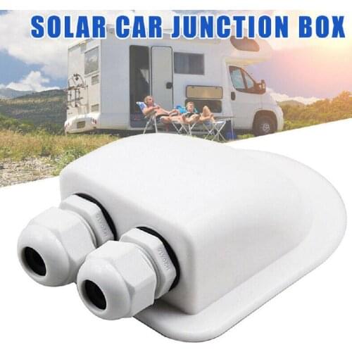 Roof Wire Entry Gland Box Solar Panel Cable Motorhome Caravan Boat