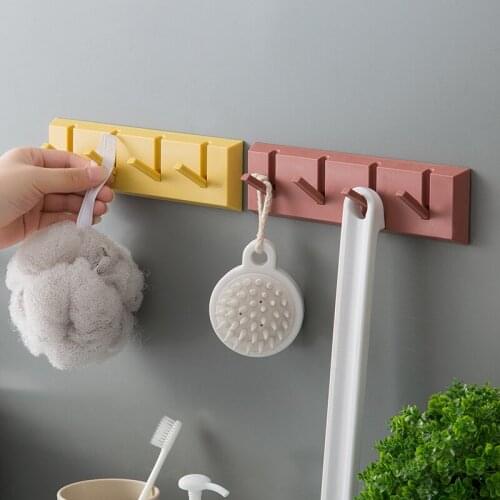Foldable Coat Rack Hallway Hat Hook Hanger Bedroom Door Self Adhesive Wall-Mounting Corner Room Kitchen Toilet Wall Brack Hook