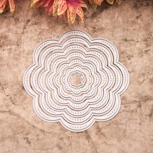 Mixed flower frame Metal cutting Dies Stencils for DIY Scrapbooking/photo album Decorative Embossing DIY Paper Cards