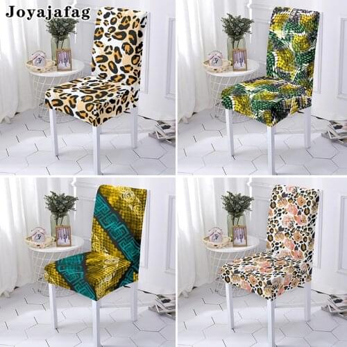Modern Elastic Chair Cover Dust Proof For Office Kitchen Decor Detachable Washable Stretch Dining Seat Covers Universal Size