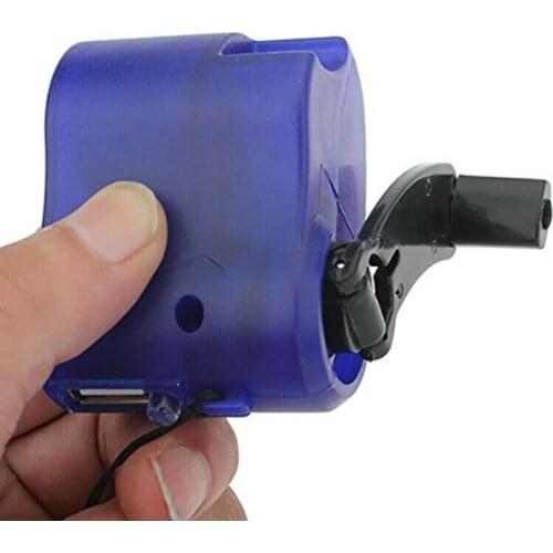 USB Hand Crank Phone Charger Manual Outdoor Hiking Camping Emergency Generator camping Outdoor Tools