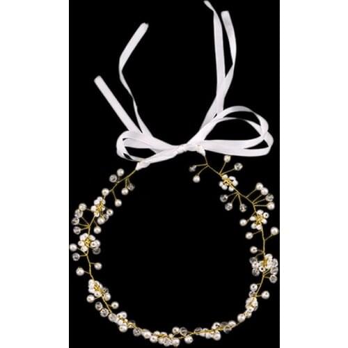 Gorgeous Crystal Pearl Headbands Vintage Hairbands Bridal Hair Accessories Wedding Crown Bouquet Collection Handmade BN