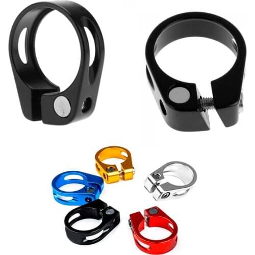 Bicycle Seatposts Clamps 31.8mm / 34.9mm Aluminum alloy Hollow out Clip Mountain road bike Accessories