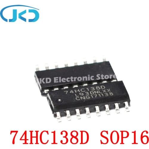 10pcs 74HC138DR 74HC138D 74HC138 SOP-16 New IC